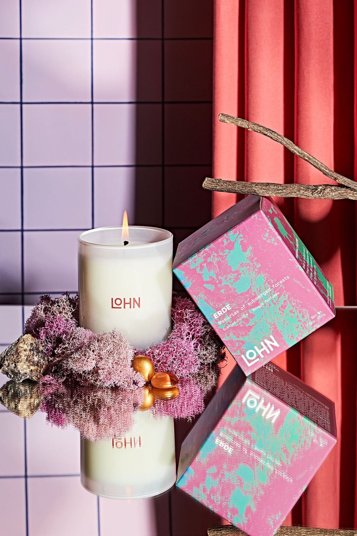 Lohn Candle - Erde Amber & Vetiver