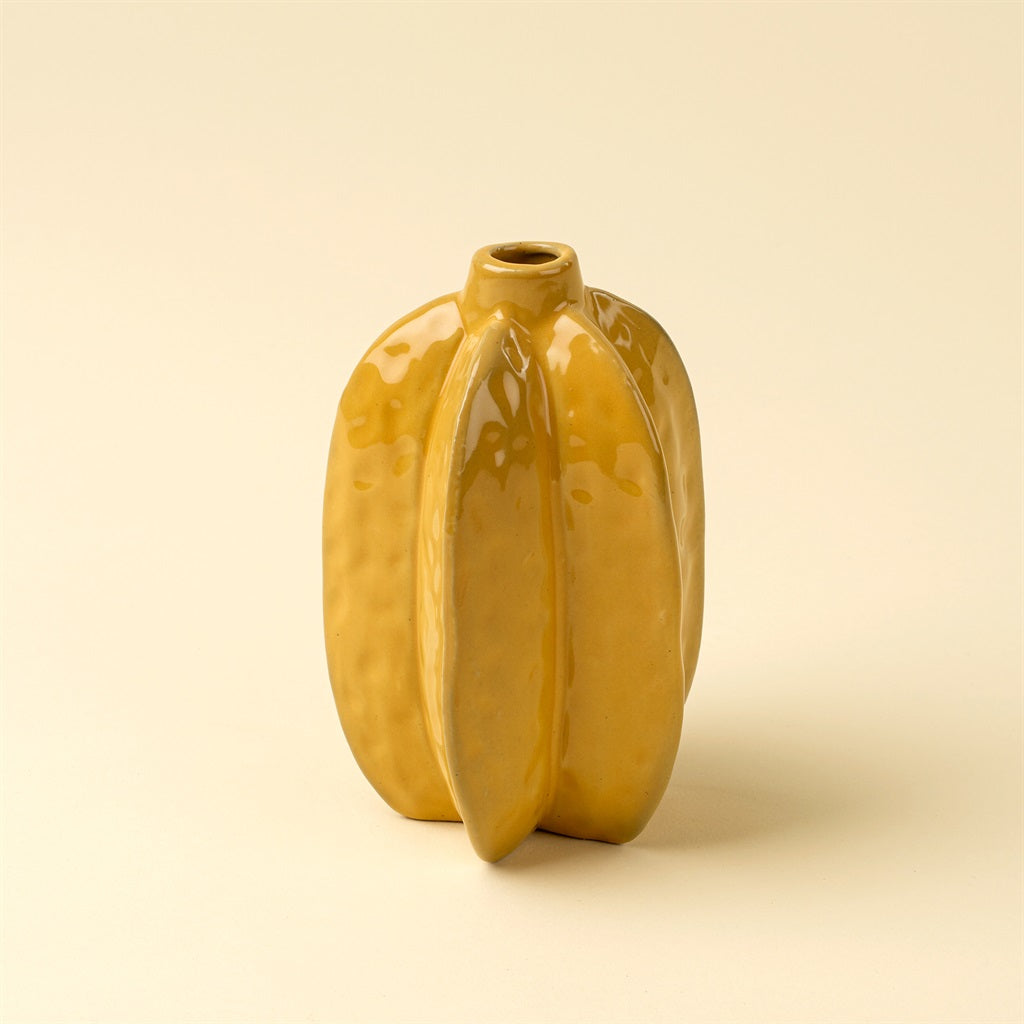 Starfruit-shaped bud vase – Gilded & Green